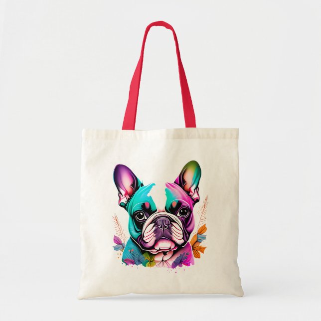 Bolsa Tote Talk Frenchie to me tote bag (Frente)