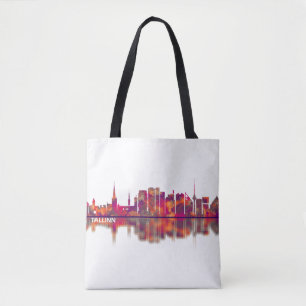 Bolsa Tote Tallinn Skyline