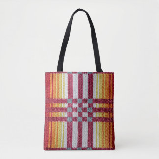 BOLSA TOTE "TAMALE" TECIDO MEXICANO AUTÊNTICO NO OMBRO