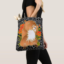 Bolsa Tote Tamanhos de bolsa-2 vermelho de coca BINDI MINGSIE