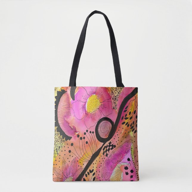 Bolsa Tote Tangle Jungle Bag - Hope Heyer designs 2025 (Frente)