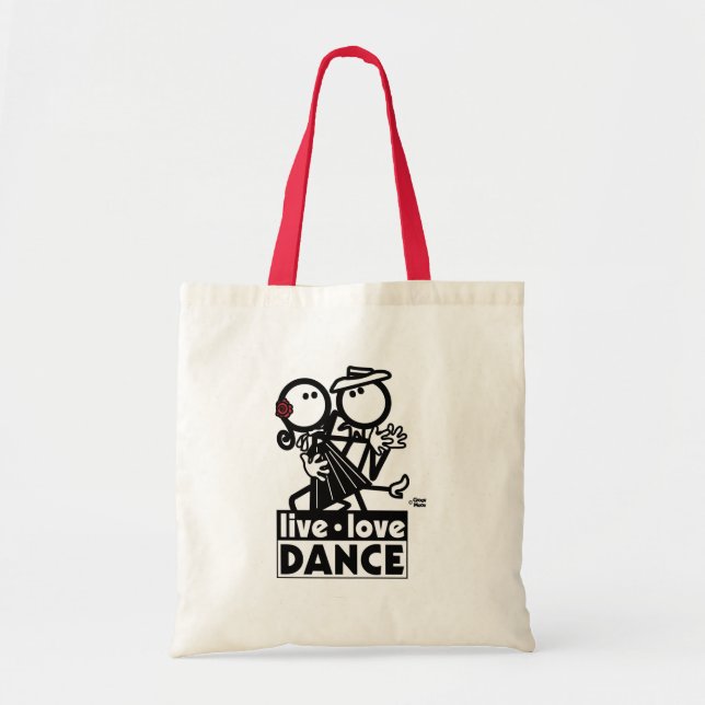 BOLSA TOTE TANGO VIVO DA DANÇA DO AMOR (Frente)