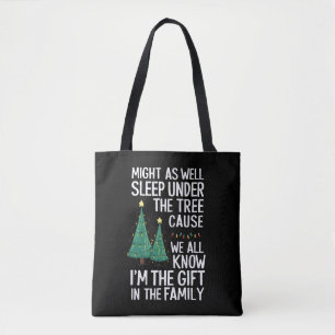 Bolsa Tote Tanto Faz Dormir Debaixo Da Árvore Presente de Nat