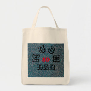 Bolsa Tote TANTO PAI - NEGRO-VERMELHO-AZUL-Compra-AZUL