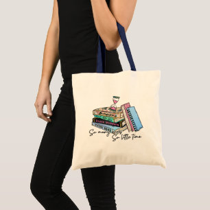 Bolsa Tote Tantos Livros Tão Pouco Tempo