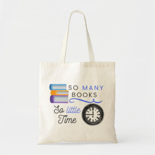Bolsa Tote Tantos Livros Tão Pouco Tempo