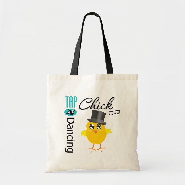Bolsa Tote Tap Dancing Pintinho 5 (Frente)