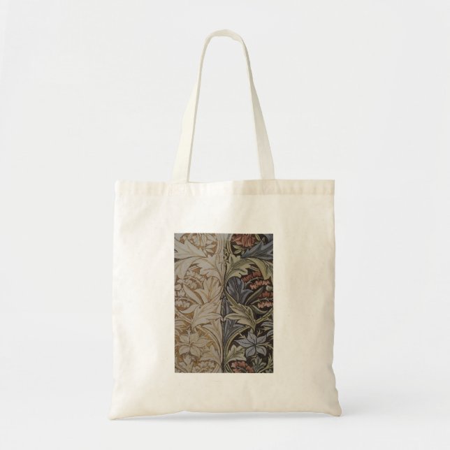 Bolsa Tote Tapeçaria Botânica Bluebell Clássica de William Mo (Frente)