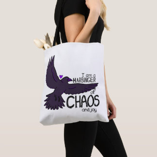 Bolsa Tote Tapeçaria do Corvo do Caos