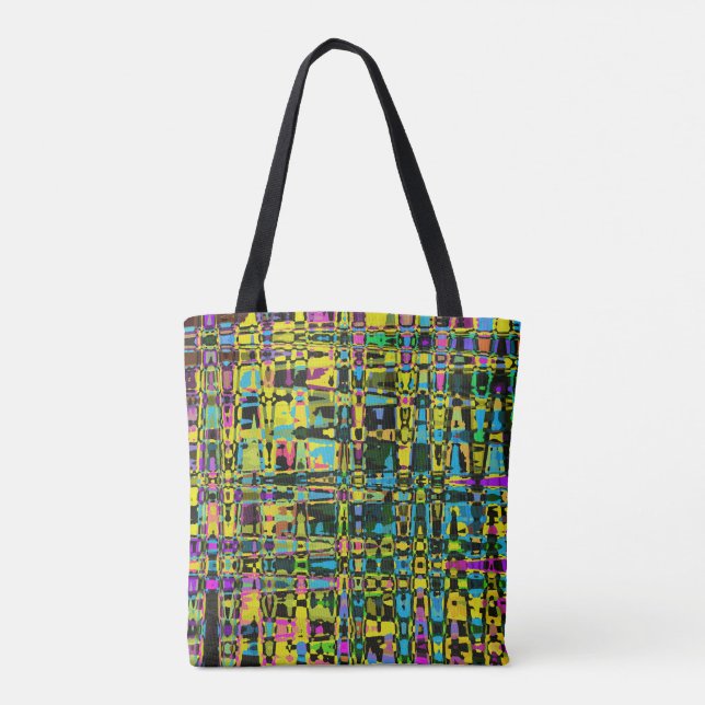 Bolsa Tote Tapeçaria Tribal (Verso)