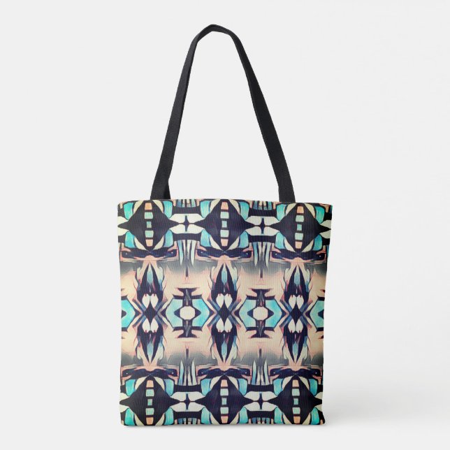 Bolsa Tote Tapeçaria Tribal (Verso)