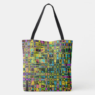 Bolsa Tote Tapeçaria Tribal