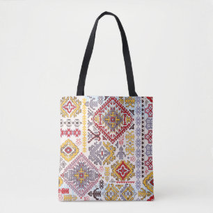 Bolsa Tote Tapete indiano, mandala paisley, yoga