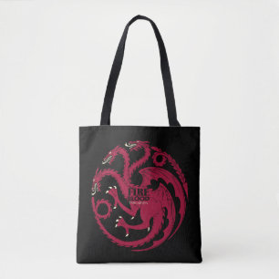 Bolsa Tote Targaryen Sigil - Fogo e Sangue
