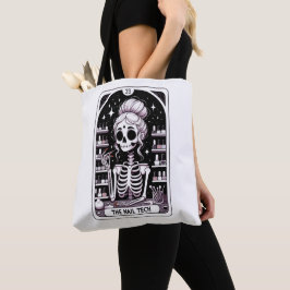 Bolsa Tote Tarot Nail Technician Cartão de visita
