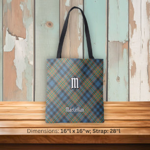 Bolsa Tote Tartan Antigo do Clã MacLellan