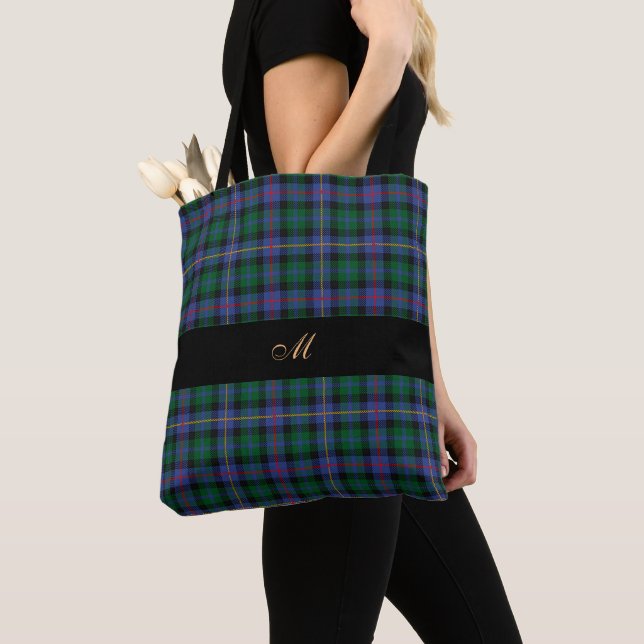 Bolsa Tote Tartan com (ou sem) o seu (Close Up)