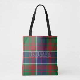 Bolsa Tote Tartan de Adam do clã
