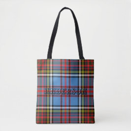 Bolsa Tote Tartan de Anderson do clã