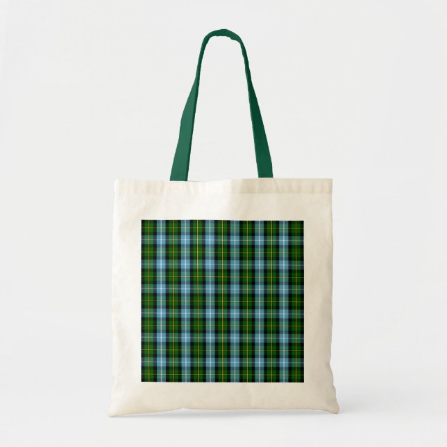 Bolsa Tote Tartan de MacNeil do clã (Frente)