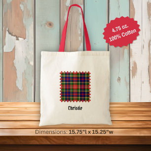Bolsa Tote Tartan do Clã Christie