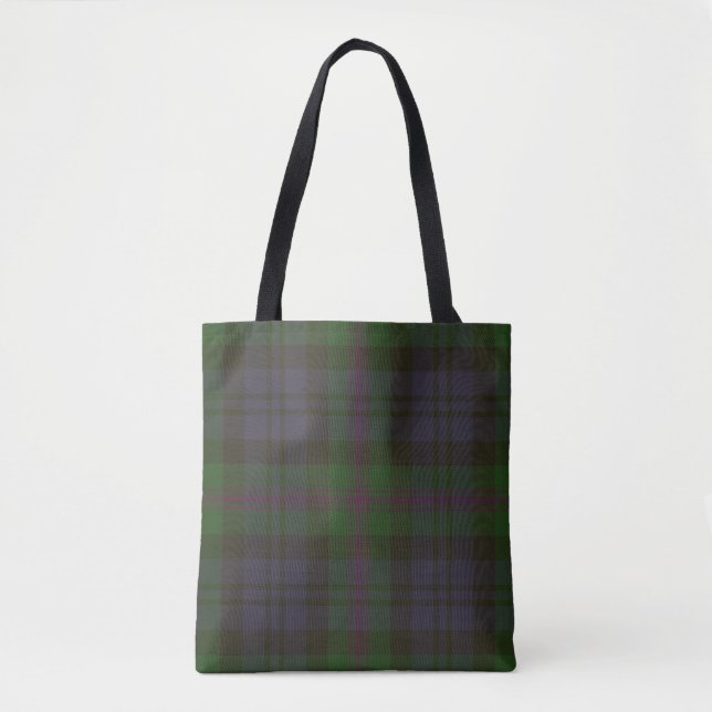 Bolsa Tote Tartan do clã de Baird (Frente)
