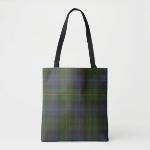 Bolsa Tote Tartan do clã de Smith