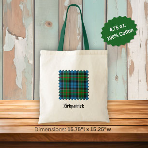 Bolsa Tote Tartan do Clã Kirkpatrick