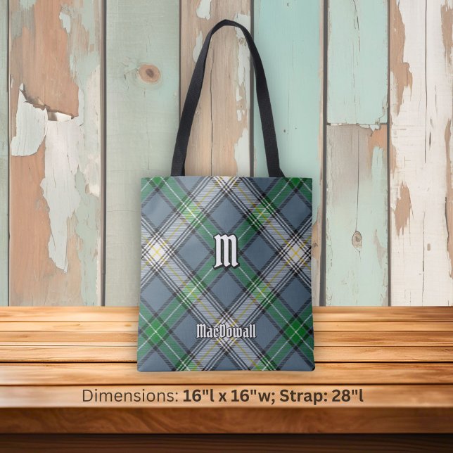 Bolsa Tote Tartan do Clã MacDowall (Criador carregado)