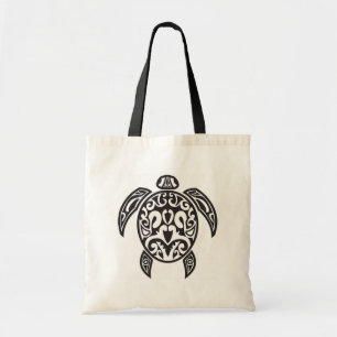 Bolsa Tote Tartaruga de mar tribal