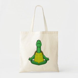 Bolsa Tote Tartaruga em Meditação de Yoga