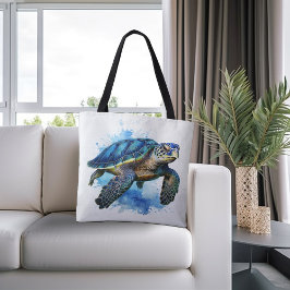 Bolsa Tote Tartaruga Marinha Mais Fofa,
