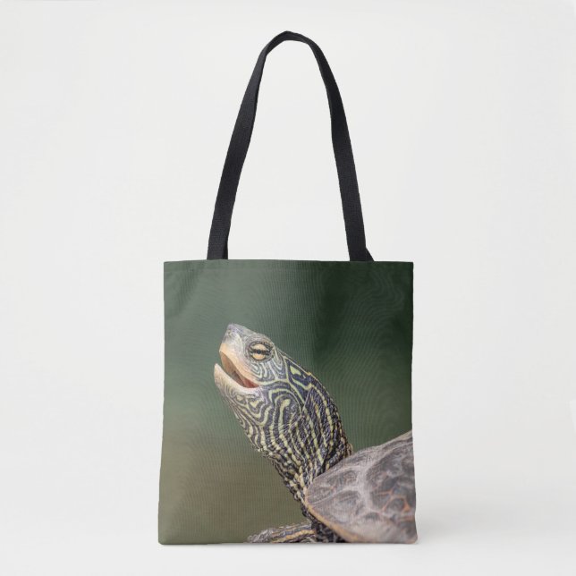 Bolsa Tote Tartaruga no rio LaChute (Frente)