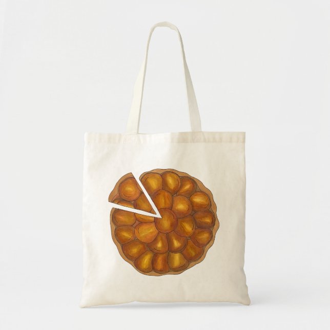 Bolsa Tote Tarte Tatin French Apple Fruta Tart Pie Paery (Frente)