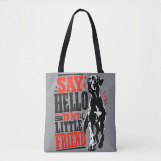Bolsa Tote Tasche Doggenmotiv Pequeno Amigo