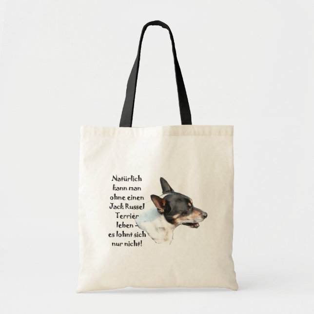 Bolsa Tote Tasche "Jack Russel Terrier " (Frente)