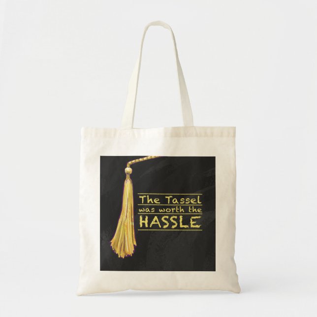 Bolsa Tote Tassel Hassle Dourado (Frente)