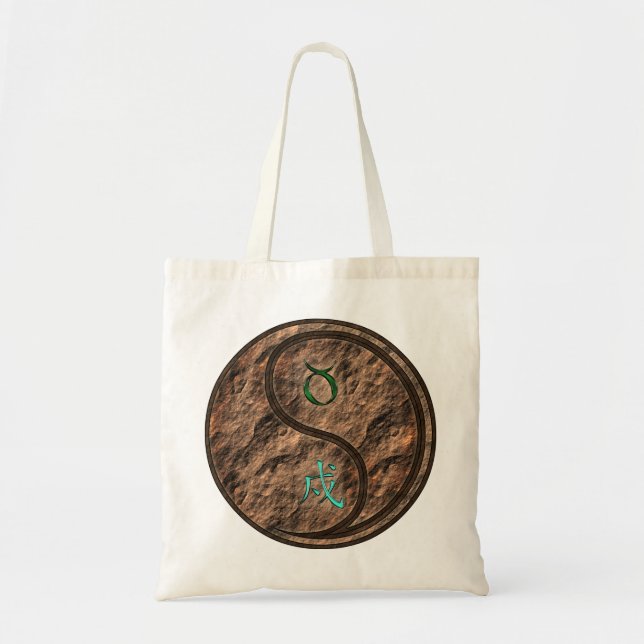 Bolsa Tote Taurus & Earth Dog (Frente)