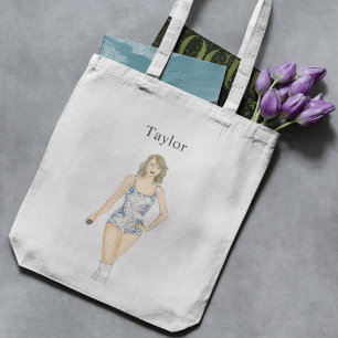 Bolsa Tote Taylor, esboço de moda
