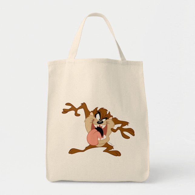 Bolsa Tote TAZ™ | Com a Língua de Fora (Frente)