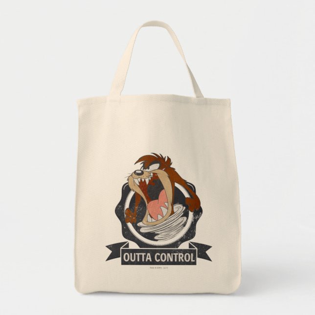 Bolsa Tote TAZ™ Fora de Controle (Frente)