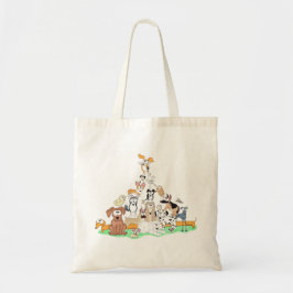 Bolsa Tote Tchau Dachshund e o Top Dog Beagle