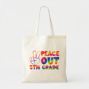Bolsa Tote Tchau Quinta Série Tie Dye Último Dia 5ª Série