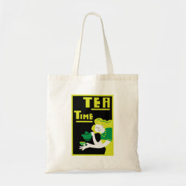 Bolsa Tote Tea Wall Art Poster Impressão