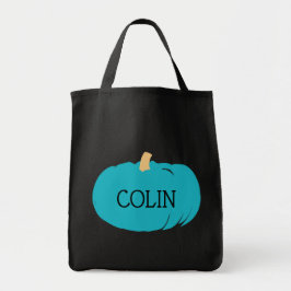 Bolsa Tote Teal Pumpkin Kids Alergia Comida Halloween