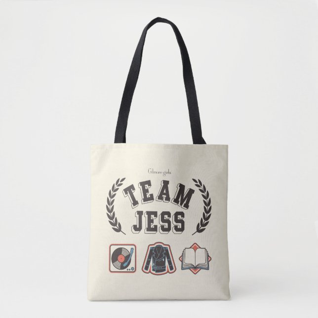 Bolsa Tote Team Jess Gilmore Girls Design (Frente)