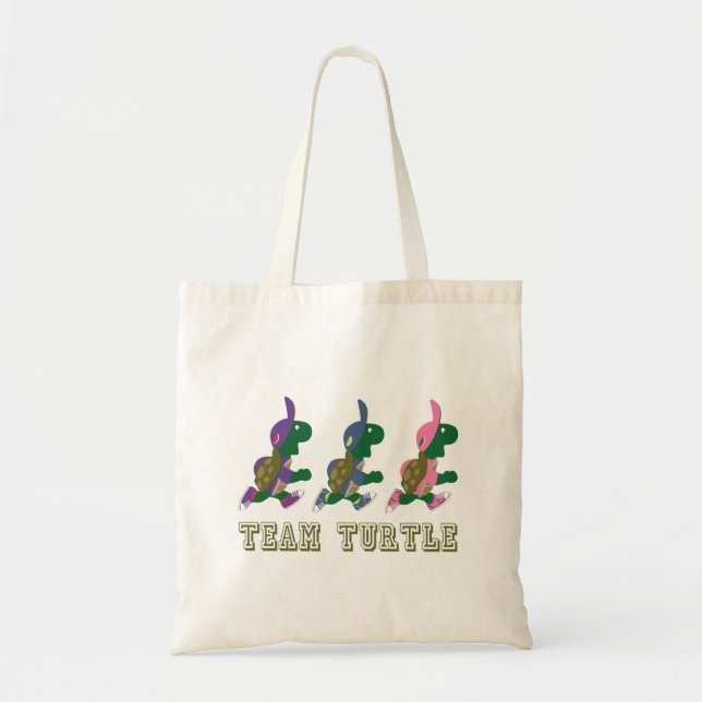 Bolsa Tote Team Turtle (Frente)