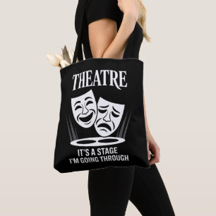 Bolsa Tote Teatro é um estágio pelo qual estou passando