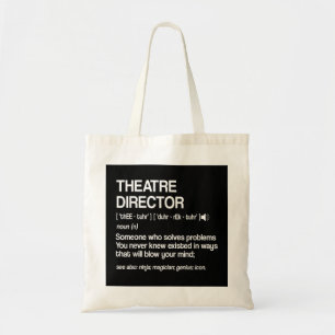 Bolsa Tote Teatro Musical de Banda Larga Definição de Diretor