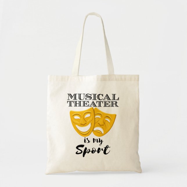 Bolsa Tote Teatro Musical É Meu Esporte (Frente)